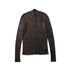 JULIUS 917KNM1-C Dark Brown / Skinny Knit Top